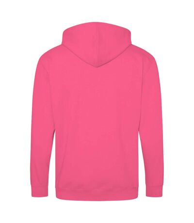 Awdis Plain Mens Hooded Sweatshirt / Hoodie / Zoodie (Jet Black) - UTRW180
