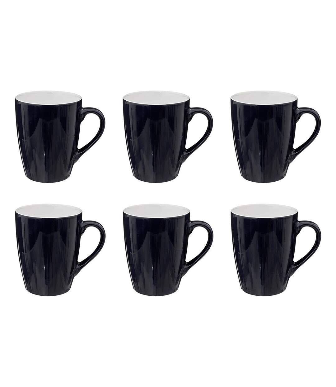 Lot de 6 Mugs Colorama 38cl Bleu-1