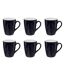 Lot de 6 Mugs Colorama 38cl Bleu-1
