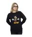Disney Pull de Noël Mickey Mouse Femmes/Dames Sweatshirt Stroke (Noir) - UTBI27315-2