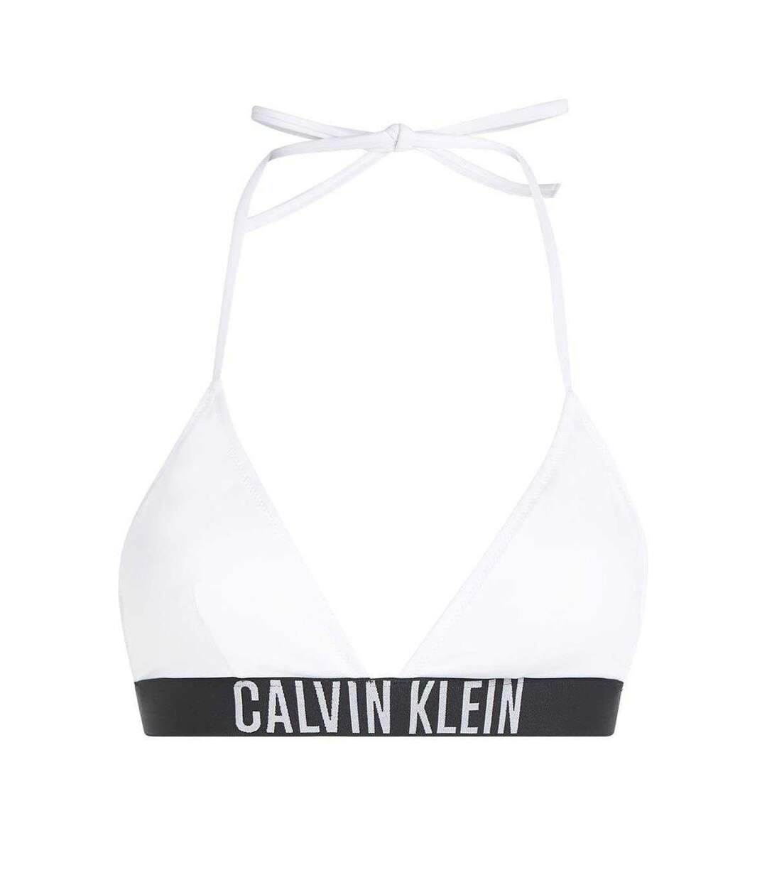 Haut De Maillot De Bain Femme Blanc Calvin Klein-2