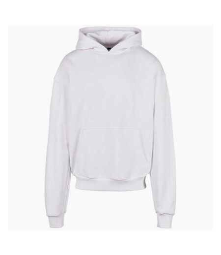 Mens ultra heavyweight hoodie white Build Your Brand