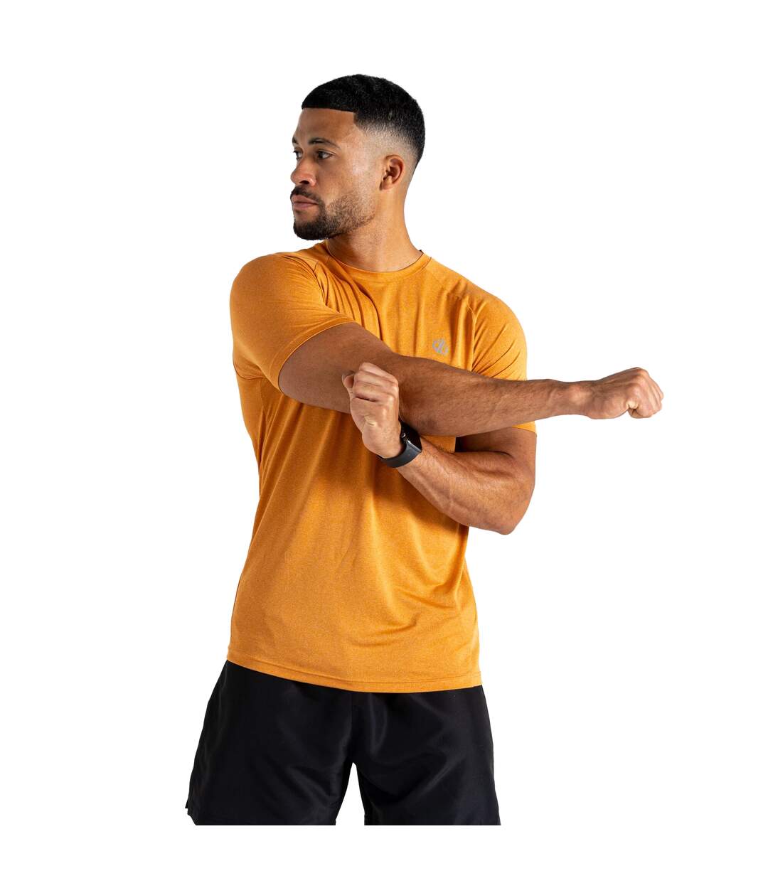 T-shirt Accelerate Homme Jaune Foncé Dare 2B-1