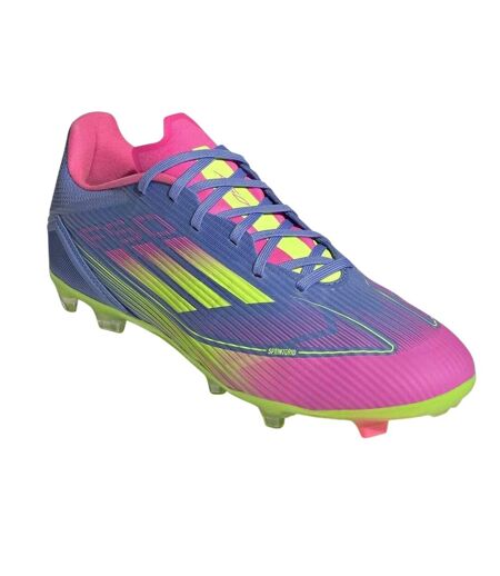 Mens Messi F50 Firm Ground Football Boots Blue Lemon Adidas