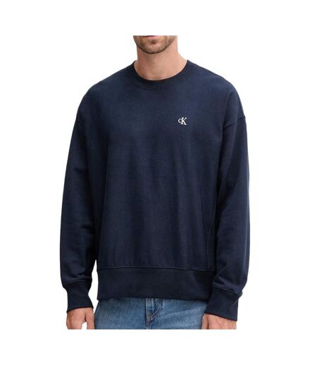 Sweat marine homme calvin klein jeans premium