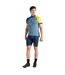 Maillot de cyclisme protraction homme bleu / jaune néon Dare 2B