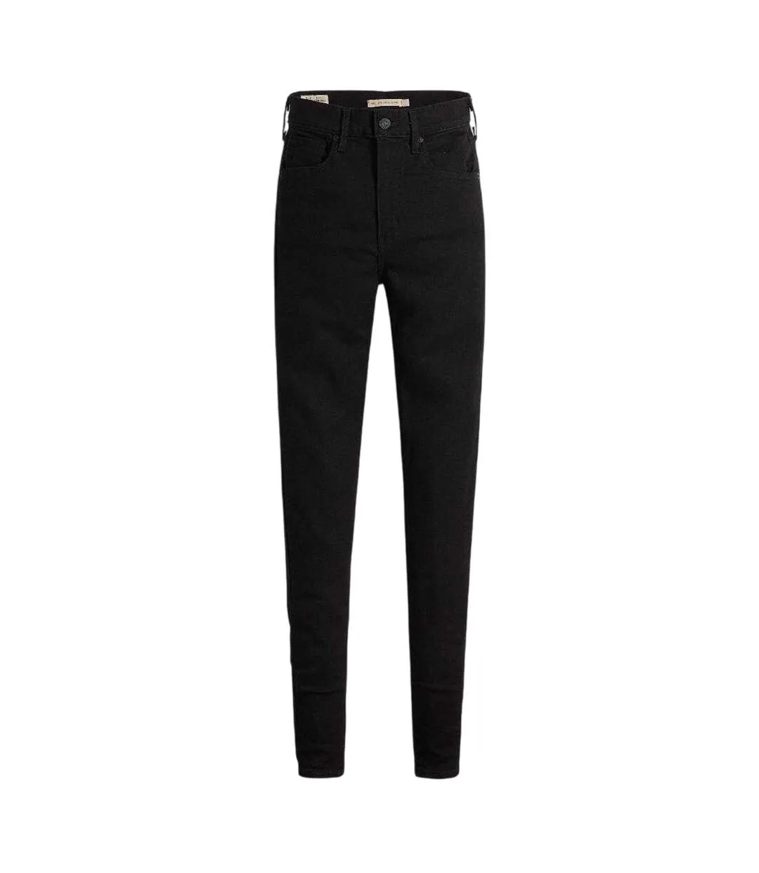 Jean Mile High Femme Noir Levis-1