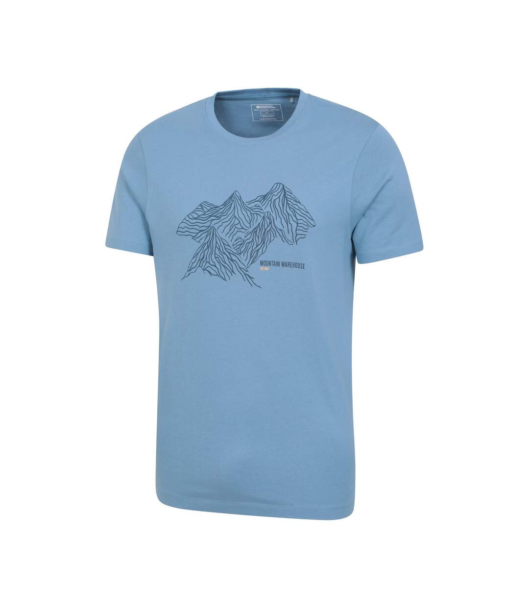 T-shirt homme bleu Mountain Warehouse