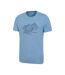 Mountain Warehouse Mens Tonal Natural T-Shirt (Blue) - UTMW2517