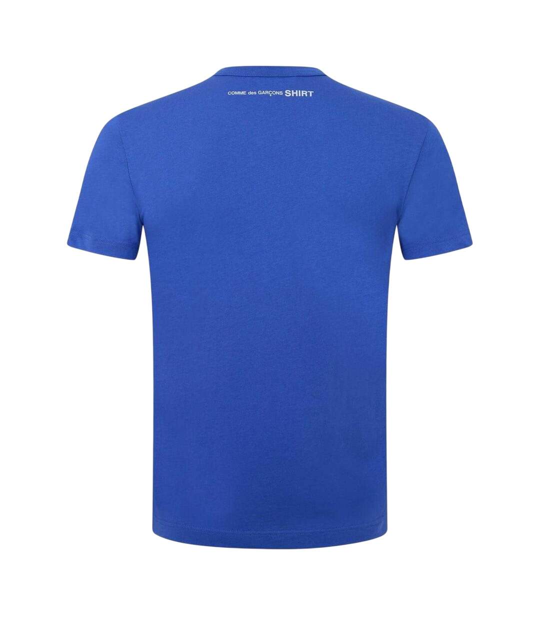 Mens Plain Cotton Oversized T-shirt Blue Comme Des Garçons-2