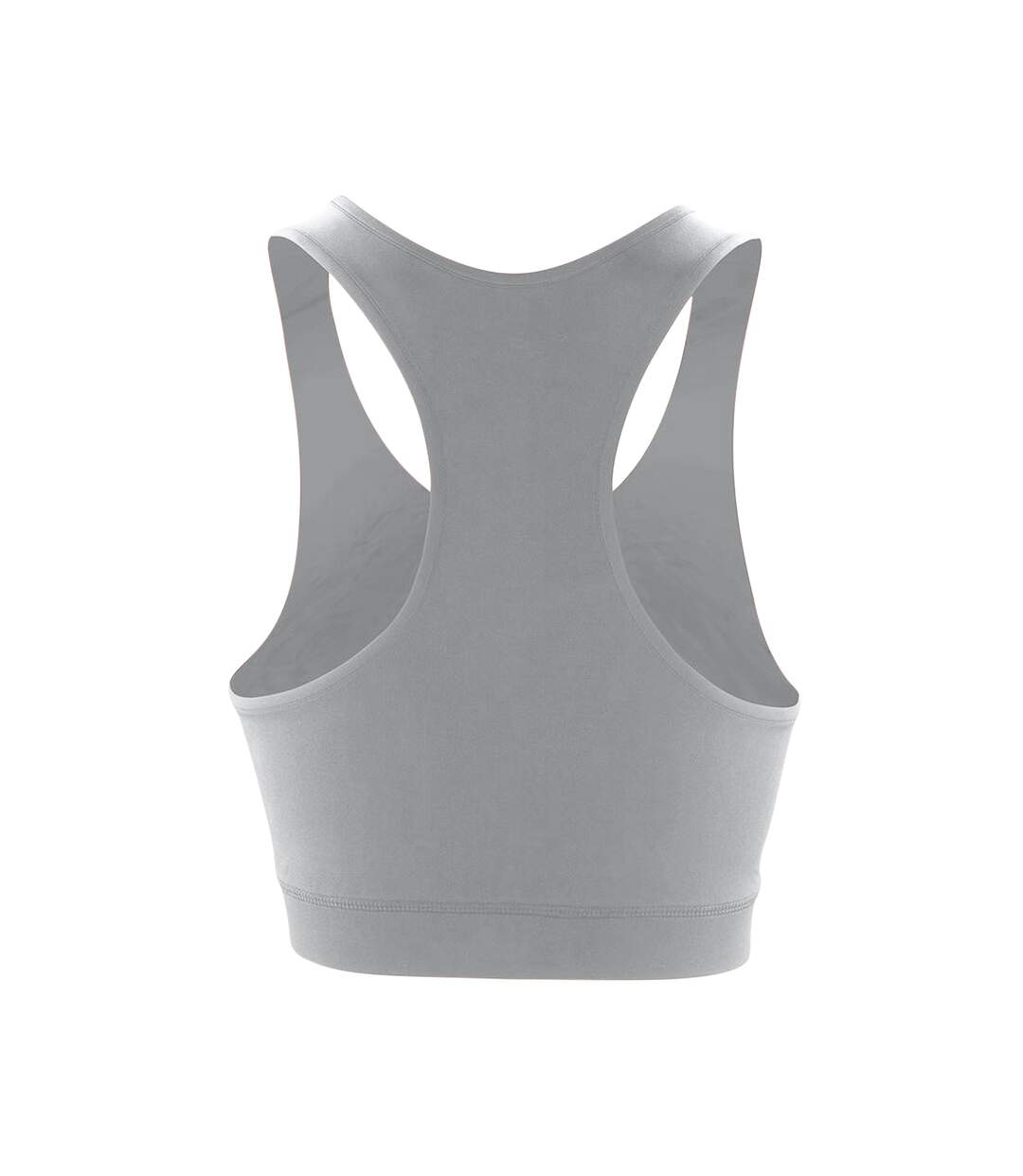 Spiro Womens/Ladies Impact Softex Plain Crop Top (Cloudy Grey) - UTPC2623-2