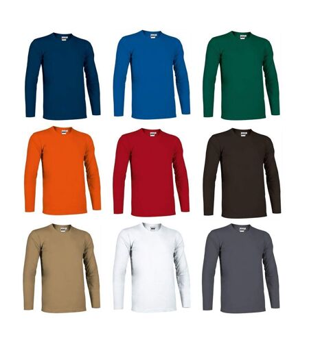 lot 9 T-shirts manches longues HOMME - multicolore