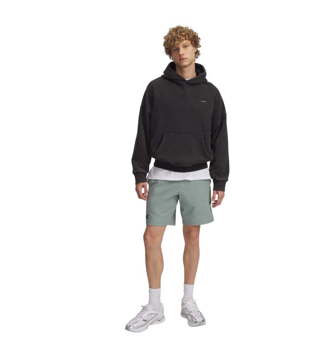Short Unstoppable Homme Vert Under Armour-4