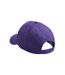 Childrens/kids original 5 panel cap purple Beechfield-2