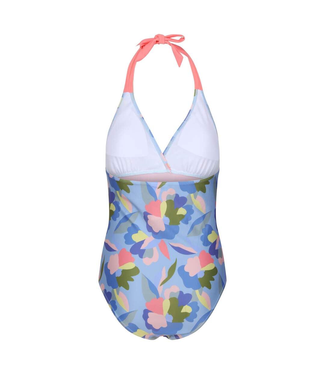 Maillot De Bain 1 Pièce Flavia Femme Bleu Vert Rose Regatta-3
