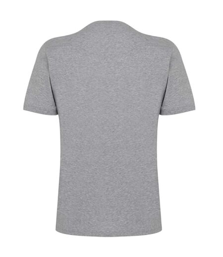 Mens Diragolino Chest Logo T-shirt Grey Hugo