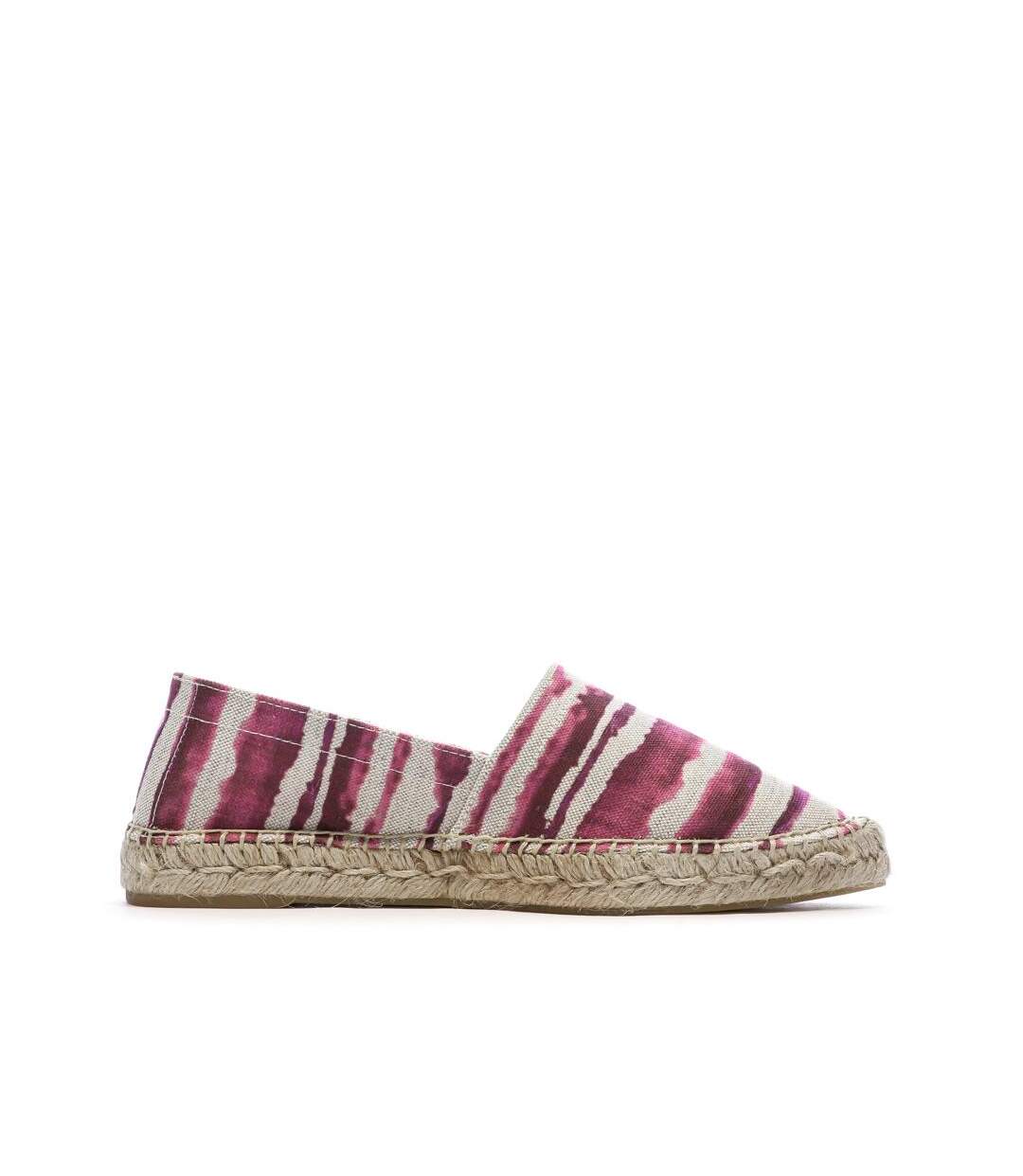 Espadrilles beige/violettes  femme pare gabia aduna-2