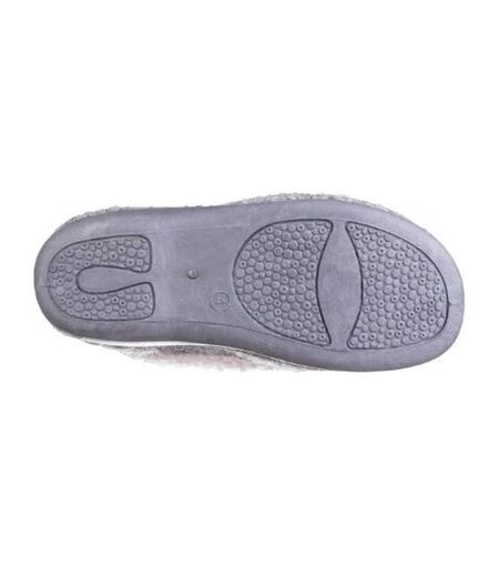 Chaussons Alaska Femme Gris Fleet & Foster