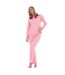 Ensemble De Pyjama Long Femme Rose Keanu-3