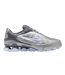 Womens/ladies Logo Trainers Metallic Silver Hydro Blue Nike-1