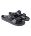 Mens shore sliders black Animal-1