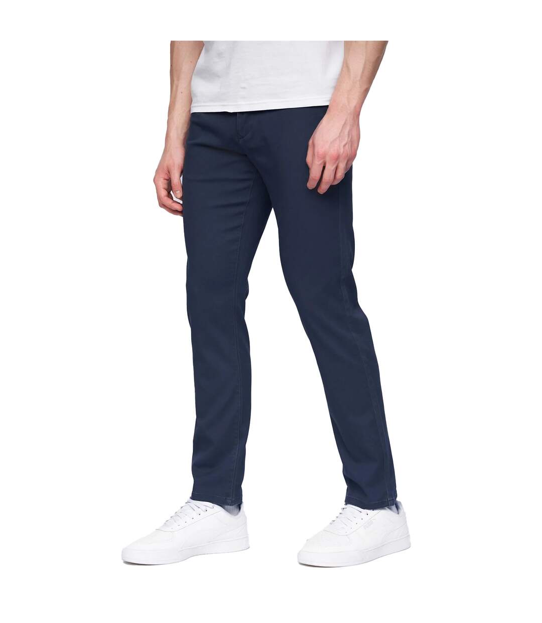 Chino Edition Homme Bleu Marine Henleys-2