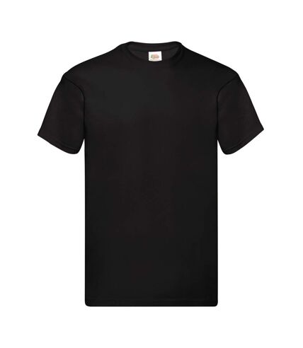 T-shirt original homme noir Fruit of the Loom