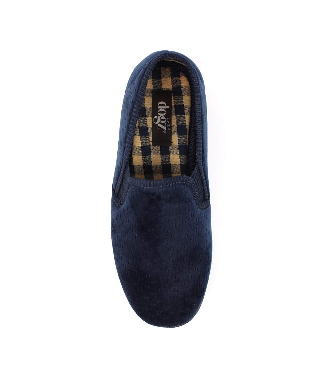 Chaussons tamar homme bleu marine Lazy Dogz-3