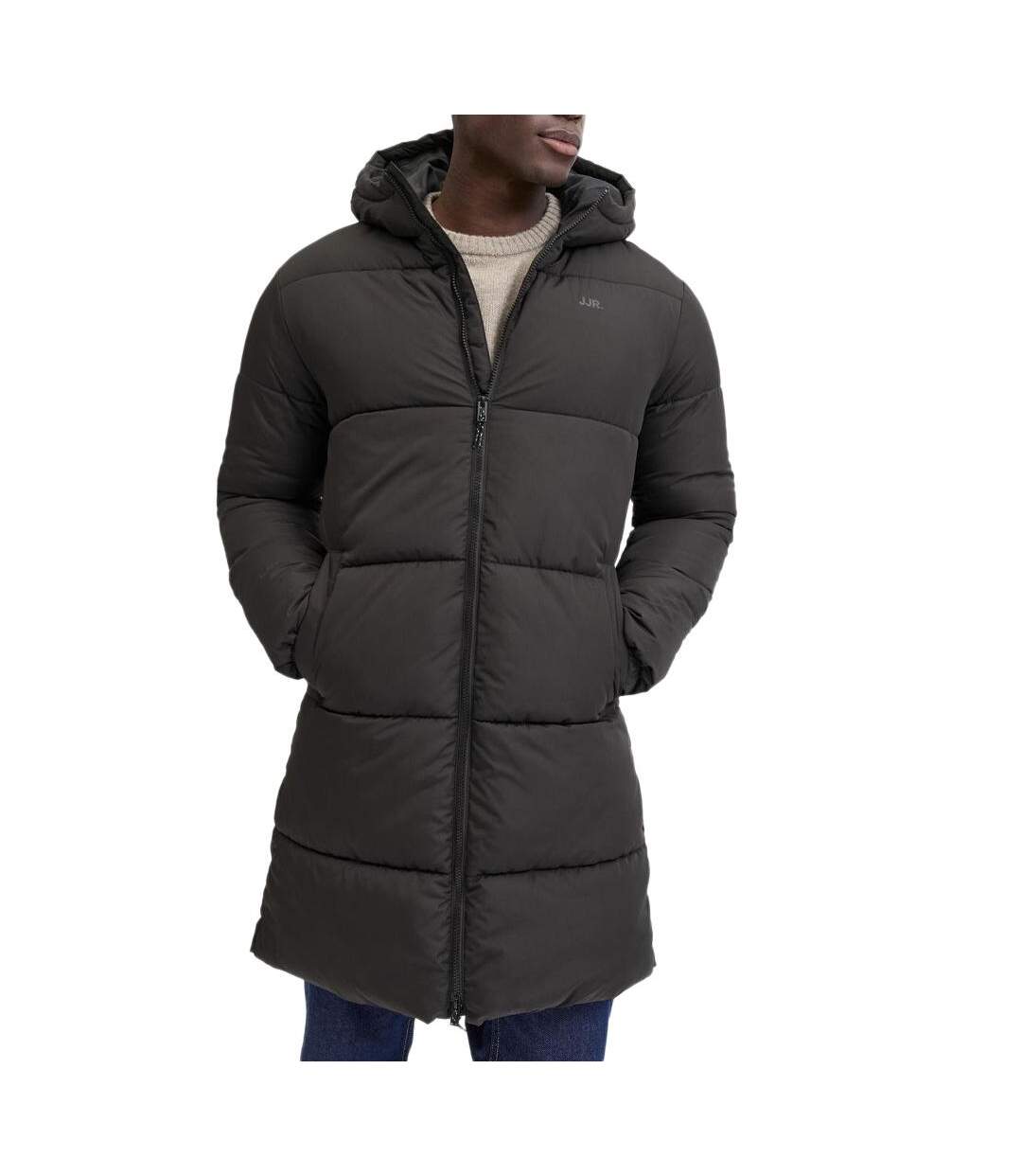 Doudoune noire homme jj rebel asp-1