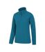 Womens/ladies Camber Ii Fleece Top Dark Teal Mountain Warehouse-3