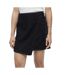 Jupe portefeuille denim noir femme vero moda rosie-1