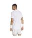 Mens Wimbledon Short-sleeved Polo Shirt White Adidas-3