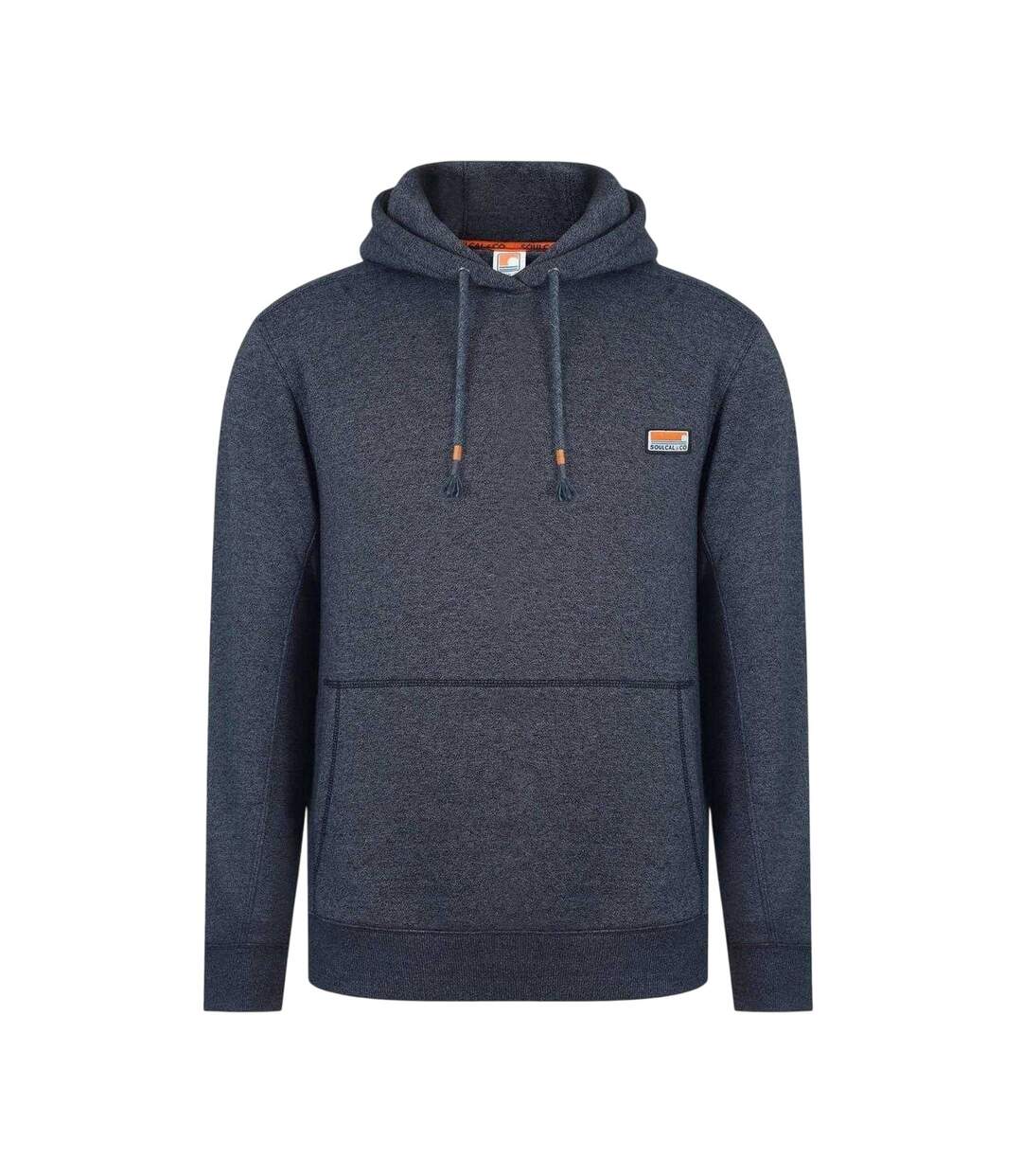 Sweat À Capuche Motif/style Signature Oth Homme Anthracite Chiné SoulCal-1