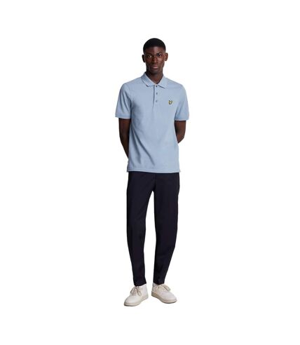 Polo homme bleu artisanal Lyle & Scott Lyle & Scott