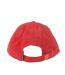 Unisex Adult Adjustable Cotton Twill Baseball Cap Red Lacoste-3