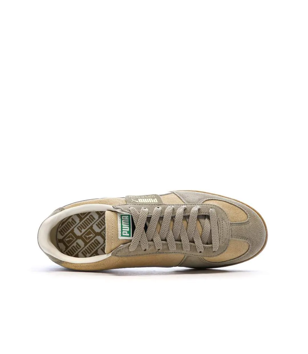 Baskets beiges mixte puma super team sd-4