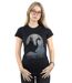 Disney T-shirt en coton Femme/Les femmes La Belle au bois dormant - Illusion cachée (Noir) - UTBI16013-2