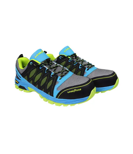 Mens Contrast Safety Shoes Multicoloured Goodyear