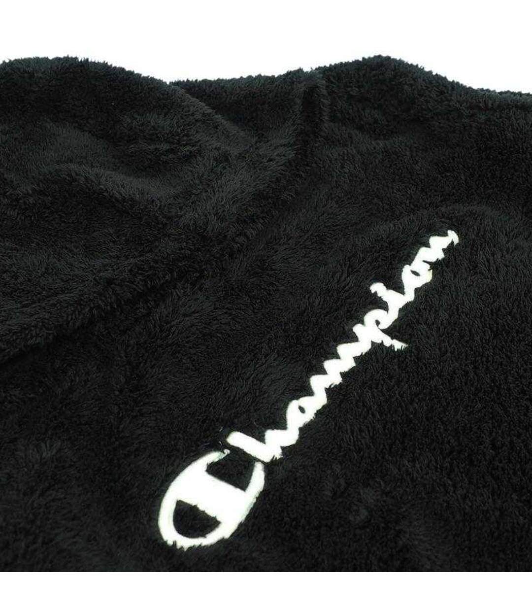 Sweat À Capuche Motif/style Logo Homme Noir Champion-3
