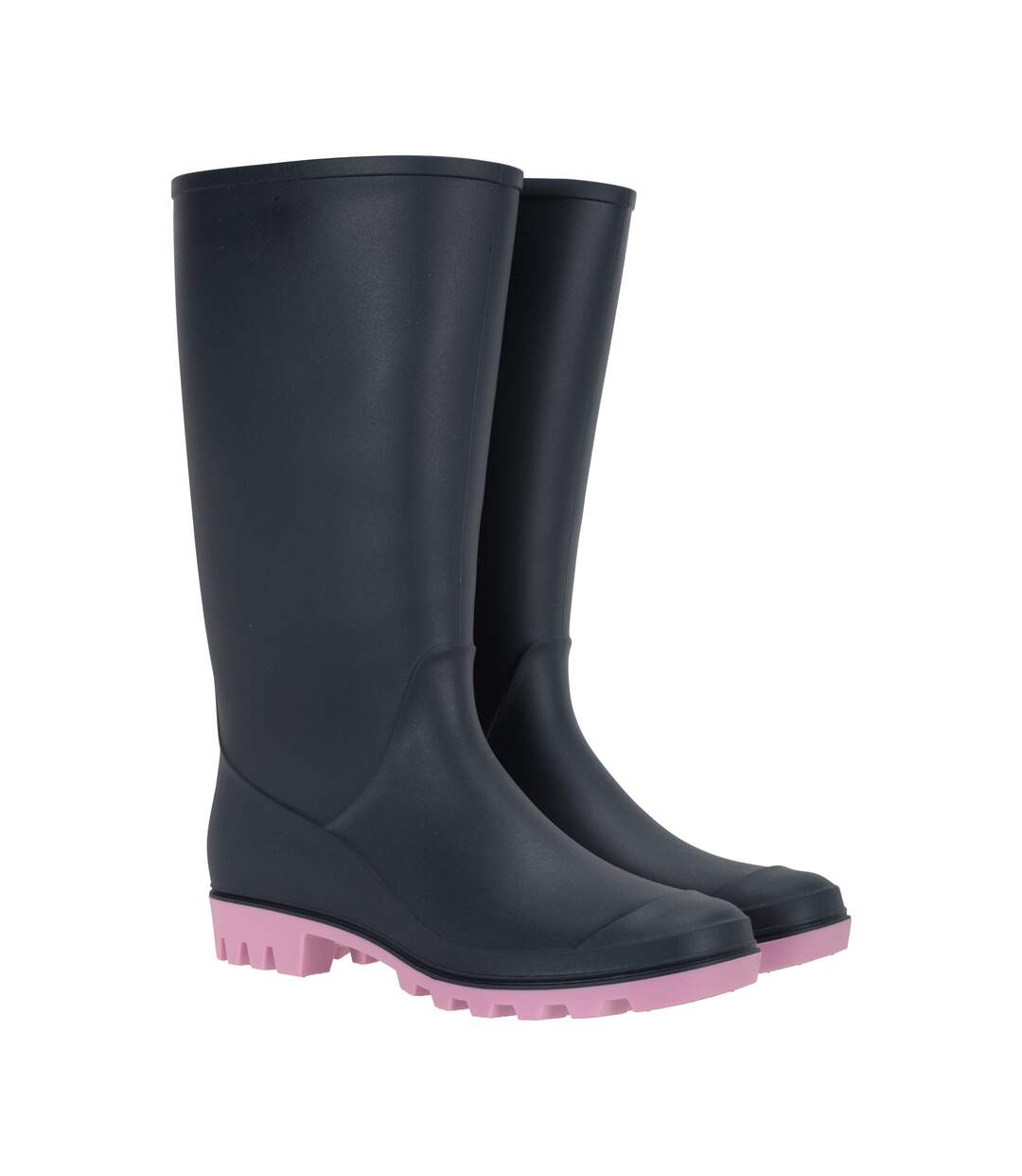 Womens/ladies splash wellington boots dark blue Mountain Warehouse