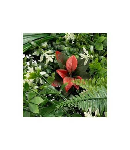 Carré Végétal Artificiel Tropical Izy 50cm Vert