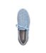 Womens/ladies Helsinki Nubuck Trainers Sky Blue Mint Kombi Josef Seibel-4