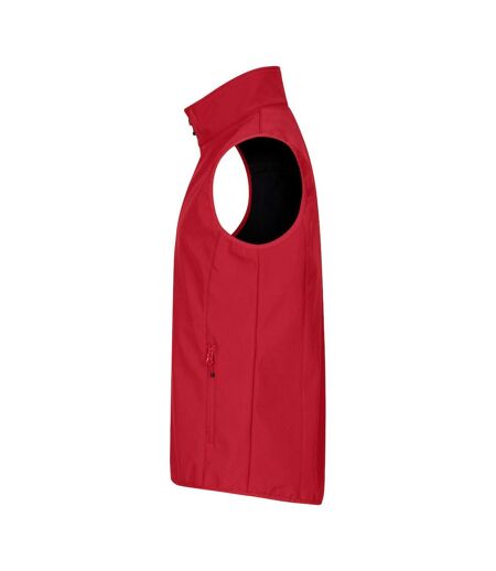 Veste Softshell Classic Homme Rouge Clique