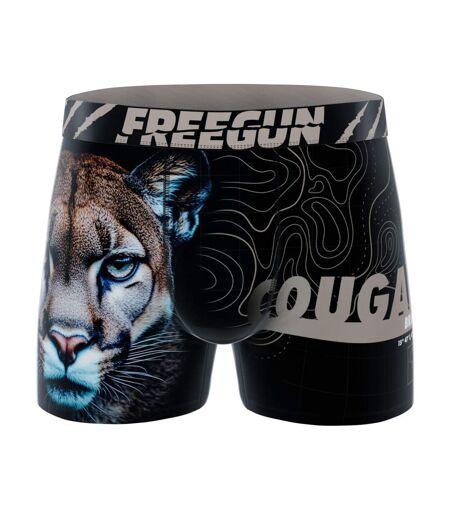 Lot de 4 boxers homme Wild Life Freegun