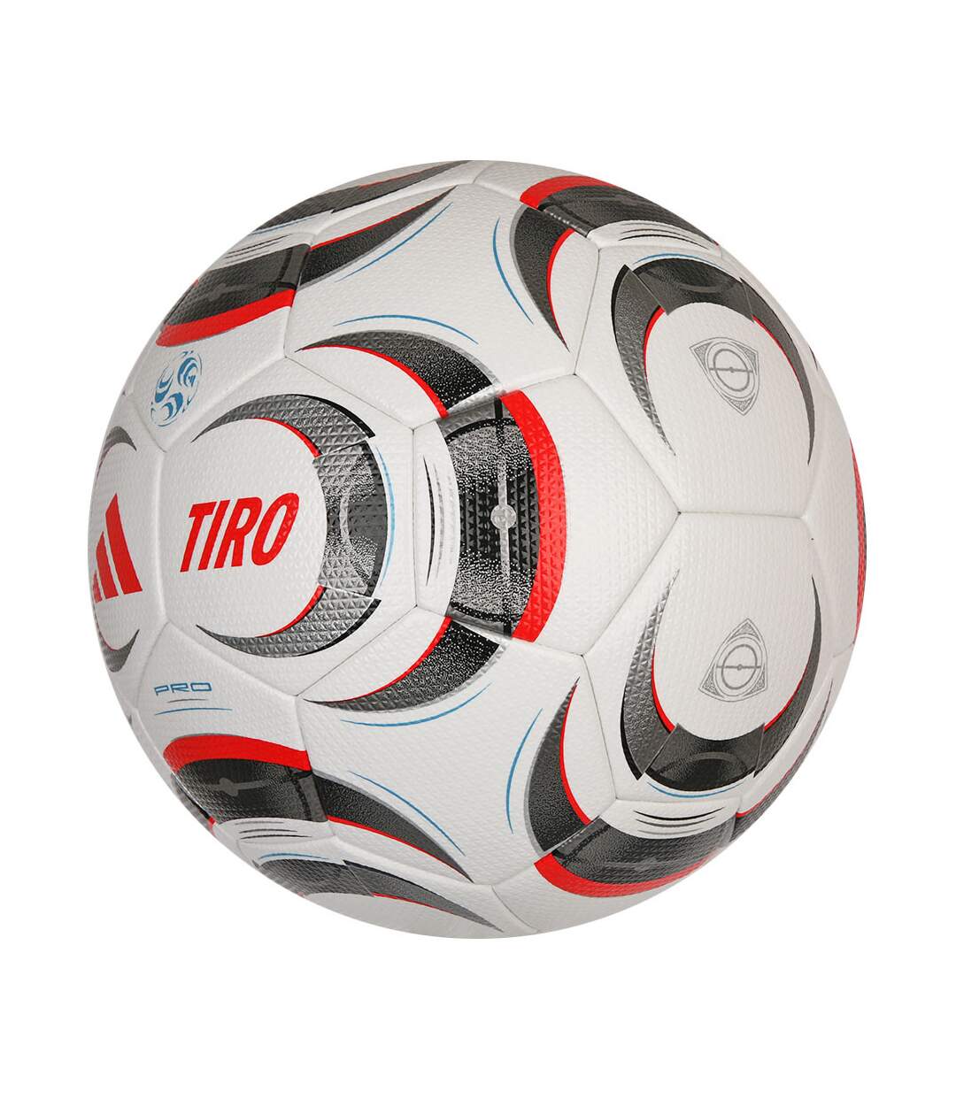 Ballon De Foot Motif/style Imprimé Tiro Pro Taille 5 Blanc Adidas-2