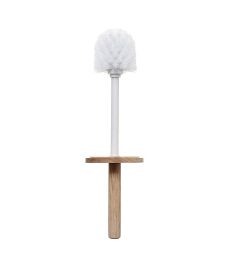 Brosse WC effet marbré Lea - Blanc