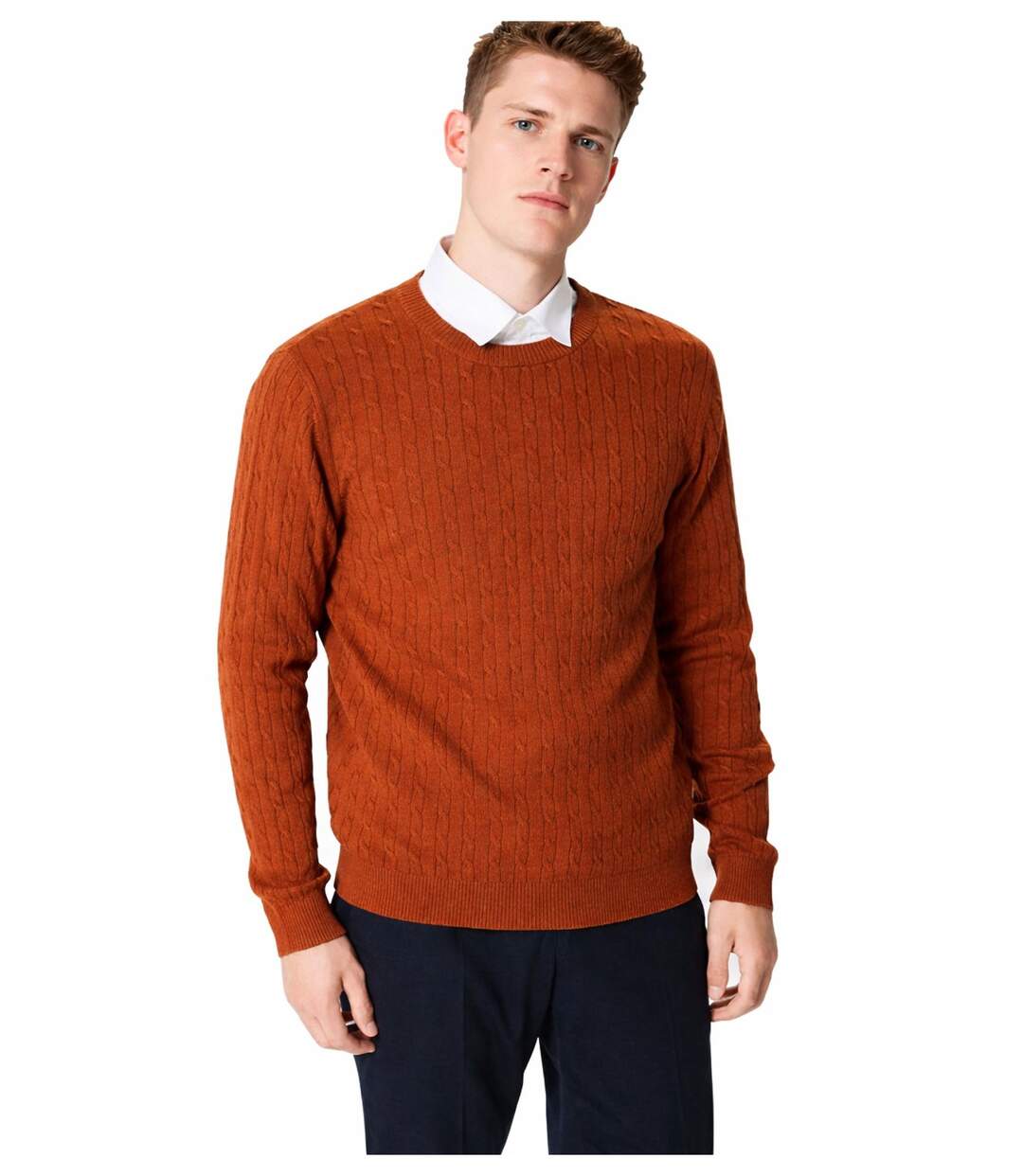 Pull tricot col rond-1