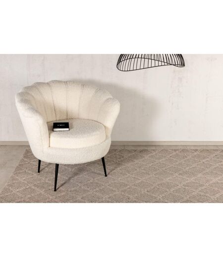 Tapis Déco en Laine Cloudy 200x300cm Beige