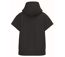 Sweat oversise à capuche - Femme - PAT446 - noir-3