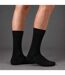 4 Pack Mens Bamboo Diabetic Socks Soft Breathable Non Binding Socks-5